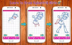 Learn to Draw Equestria Girls screenshot 4