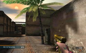 مطلق النار الذهب - لعبة استراتيجية اطلاق النار screenshot 1