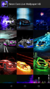 Neon Mobil Wallpaper Hidup screenshot 1