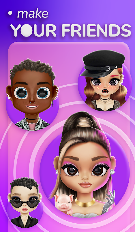 Cute Doll Girly Avatar Maker for Android - Download