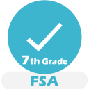 Grade 7 FSA Math Test & Practice 2020 Icon