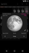 Einfaches Mondphasen Widget screenshot 3