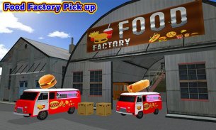 Fast Food Truck Driving 2020: Ice Cream Factory screenshot 4