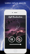 Thunderstorm Sound - Relaxing screenshot 4