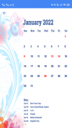 Calendar 2022 With Holiday screenshot 2