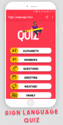 Sign Language Quiz - Play and Learn screenshot 1