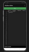 EPython Offline Editor & Compiler screenshot 1