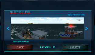 Police Boat Shooting Games 3D screenshot 9