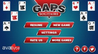 Gaps Solitaire screenshot 2