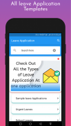 Leave Application Letters screenshot 0