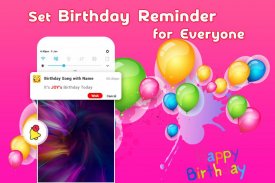 Birthday Song with Name screenshot 1