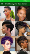 Short Hairstyles Black Women screenshot 2