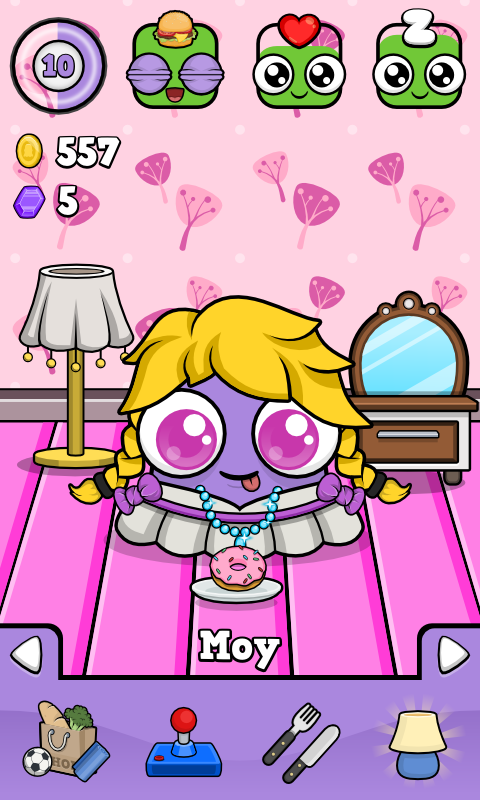 Moy 5: Virtual pet game::Appstore for Android