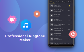 Ringtone Maker Mp3 Editor de screenshot 1
