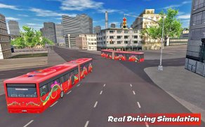 Dive Real Off road Snow Bus 3D screenshot 5
