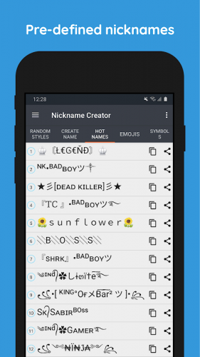 Nickname Creator For Gamer 7 Download Android Apk Aptoide