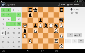 Táticas de Xadrez (Puzzles) screenshot 1