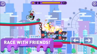 Scary Wheels: Funny Racing screenshot 2