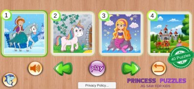 Princess Puzzles & Jigsaw & Rompecabezas screenshot 4