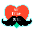 Birthday wishes for Brother, Quotes, Greeting Card Icon