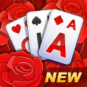 Solitaire TriPeaks Rose Garden - free card game Icon