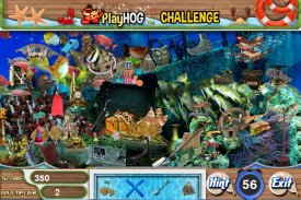 Challenge #62 Underwater Free Hidden Objects Games screenshot 0