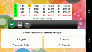 Kuis Millionaire Indonesia screenshot 1