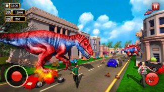 Dinosauro Gioco Città Furia screenshot 1