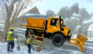 City Heavy Snow Excavator Simulator 3D screenshot 7