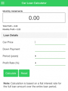 Car Loan Calculator screenshot 0