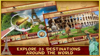 Free New Hidden Object Games Free New World Travel screenshot 0