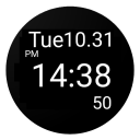 Data digital segundos tempo Icon