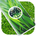 Grass Clock Live Wallpaper Icon