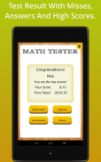 Math Tester FREE screenshot 4