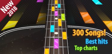 Guitar Tiles Don't miss tiles gameplay (Piano Tiles) , over 260 songs screenshot 0