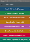 Oracle Certifications Video Lectures screenshot 3