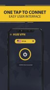 Hub VPN - Secure Proxy VPN screenshot 1