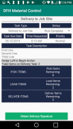 DFH Material Control screenshot 1