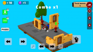 Ninja dash: Cozy tactic puzzle screenshot 1