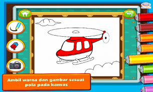 Marbel Mewarnai : Transportasi screenshot 2