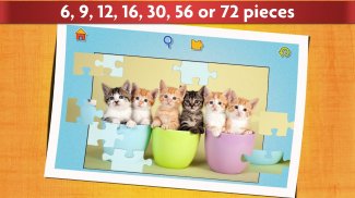 Yapboz Oyun Kedilerle - Çocuklar ve yetişkinler 😺 screenshot 9
