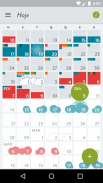 Calendário menstrual Clue: Ovulação e menstruação screenshot 4