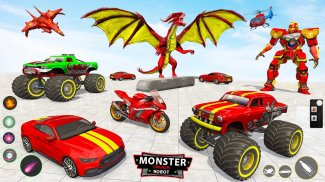 Monster Truck Robot Car Game screenshot 0
