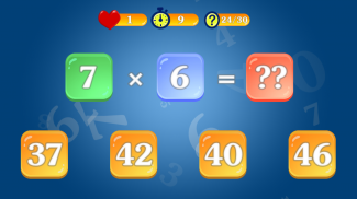 Tabela de multiplicação para crianças. Treinamento screenshot 7