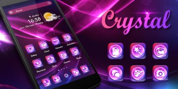 Crystal Go Launcher Theme screenshot 4