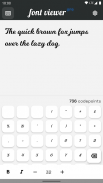 Font Viewer - Preview Fonts screenshot 5