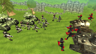 Stickman Simulador de Batalha de tanques screenshot 4