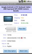 Pocket Auctions eBay screenshot 1