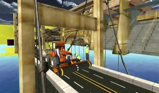 Mountain River Bridge Construction Road Builder screenshot 5