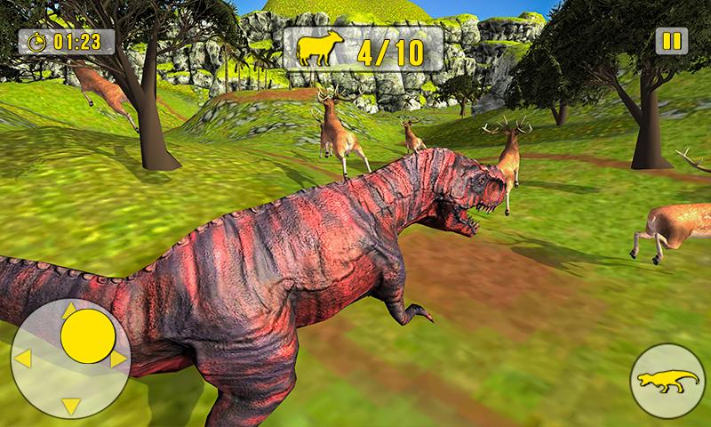 Dino Run 3D : T-rex Runner Ultimate APK برای دانلود اندروید